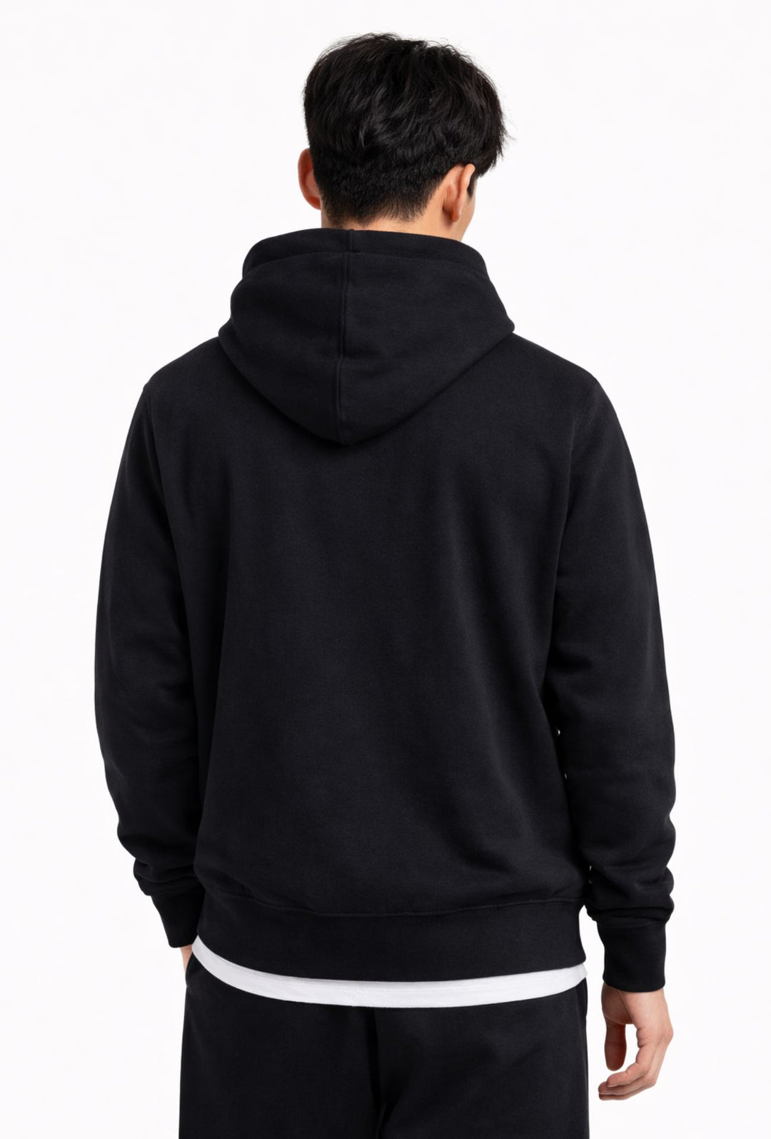 Felpa uomo NIKE con zip park20 fz hoodie felpata - NERO