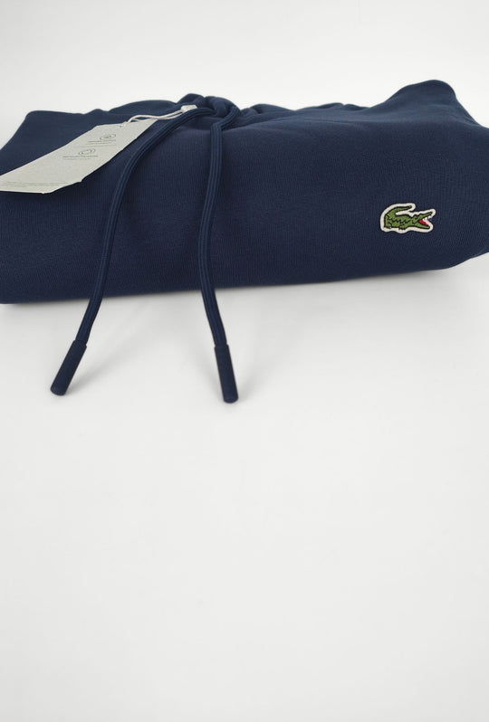 Felpa Uomo Interno felpato LACOSTE con cappuccio -BLU