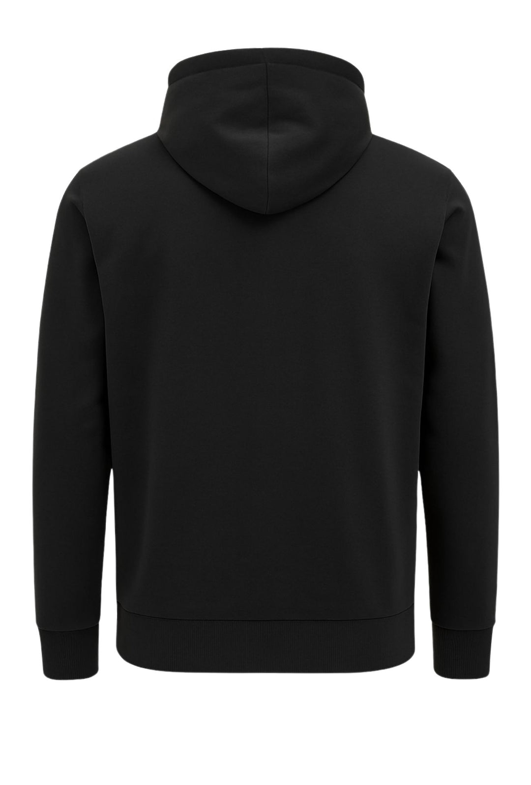 Felpa Uomo RIFLE chiusa con cappuccio cotone leggero - NERO