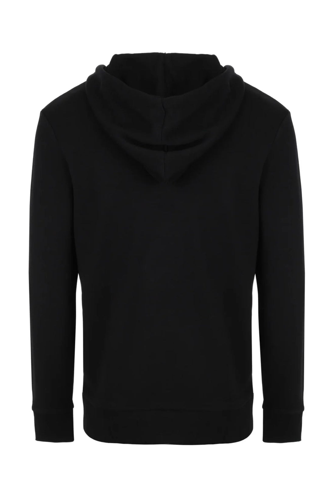 Felpa Uomo Diadora con cappuccio e stampa sul petto - NERO