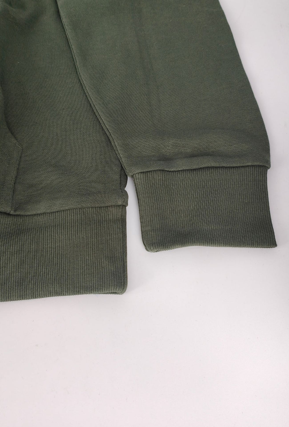 Felpa Uomo in cotone DIADORA con cappuccio logo stampato lato cuore- VERDE MILITARE