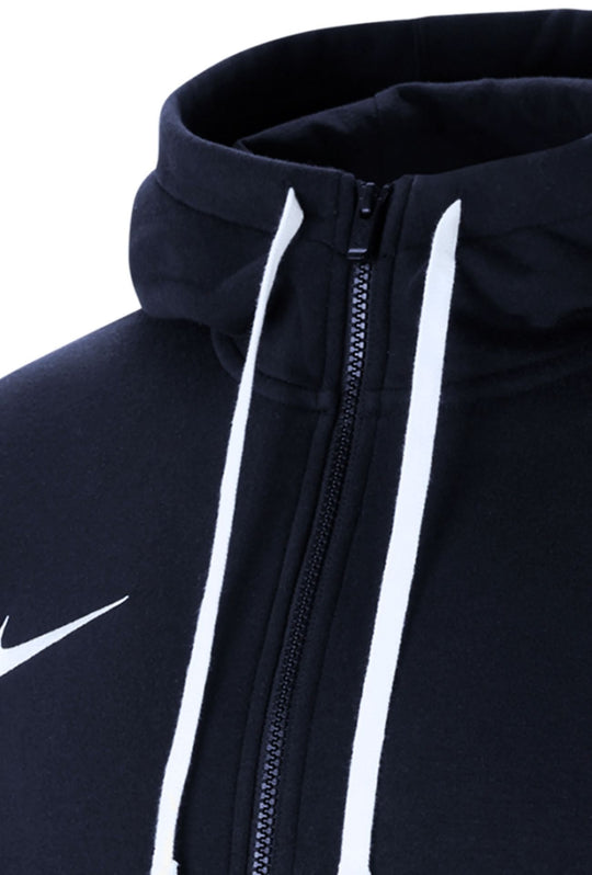 Felpa uomo NIKE con zip park20 fz hoodie felpata - BLU