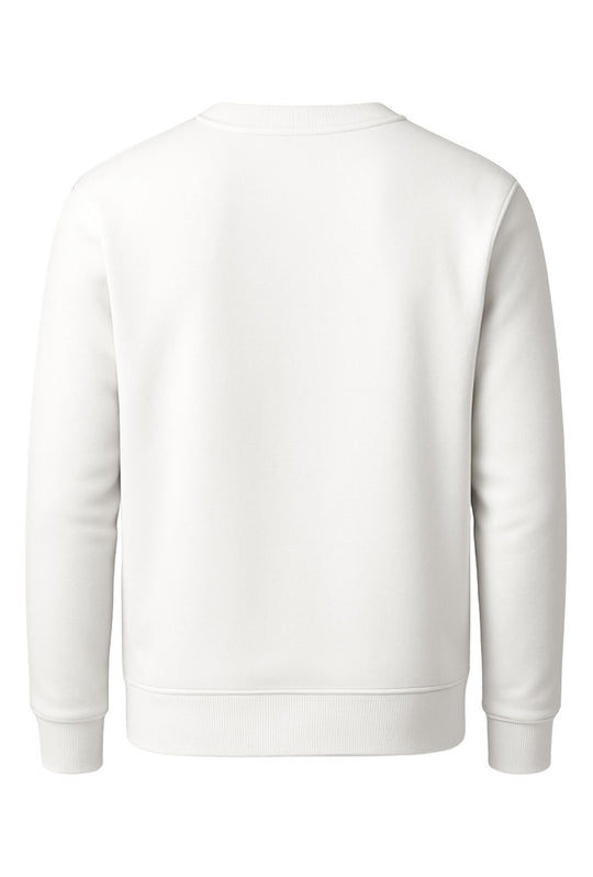 Felpa uomo Armata di Mare girocollo felpato - BIANCO