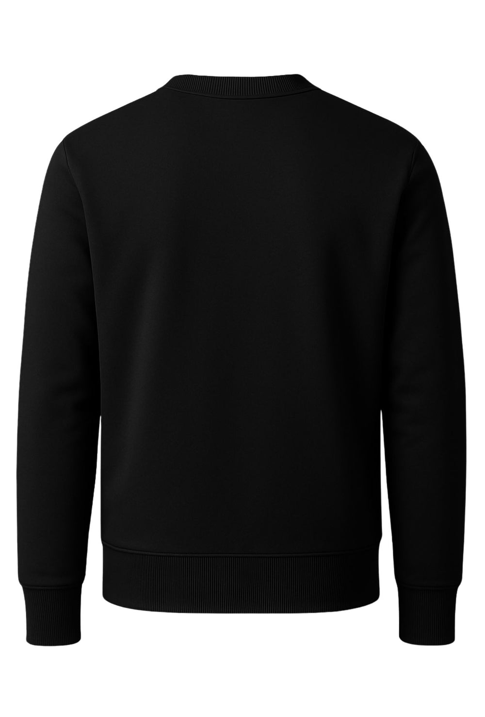 Felpa uomo Armata di Mare girocollo felpato - NERO