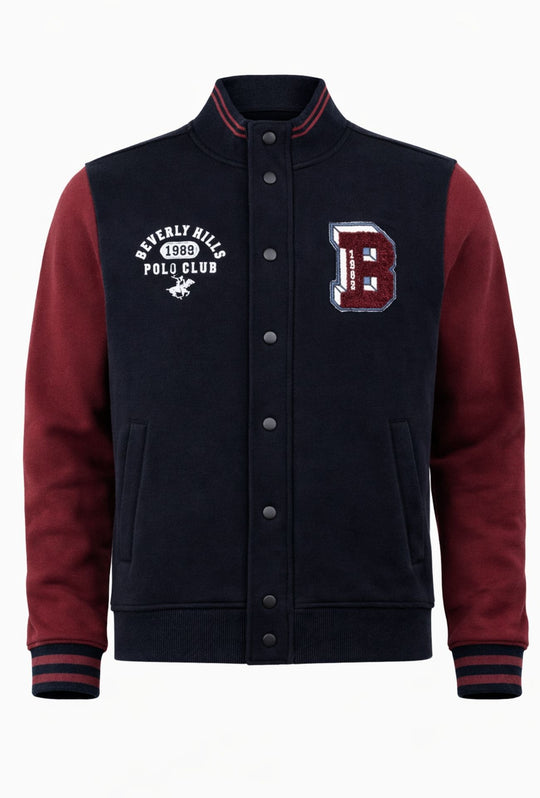 Felpa uomo Beverly Hills Polo Club college felpato