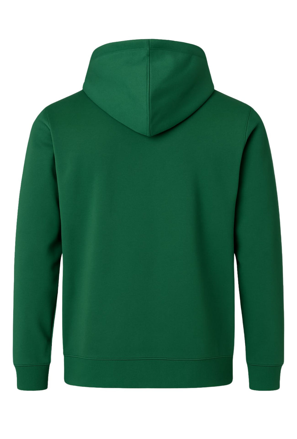 Felpa chiusa uomo con cappuccio cotone leggero - VERDE