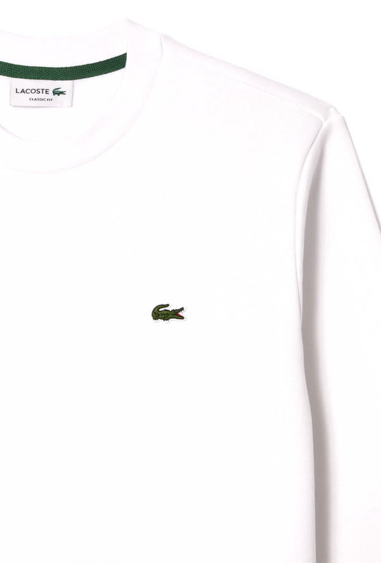 Felpa Uomo Lacoste girocollo felpato - BIANCO