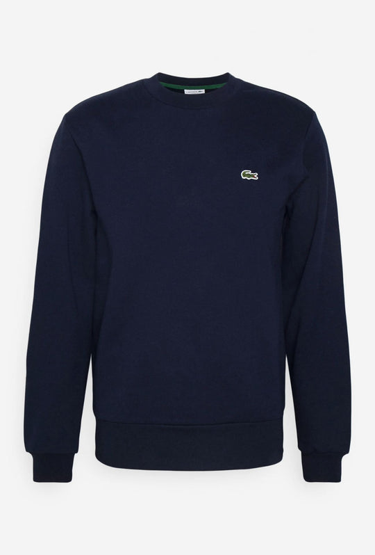 Felpa Uomo Lacoste girocollo felpato - BLU