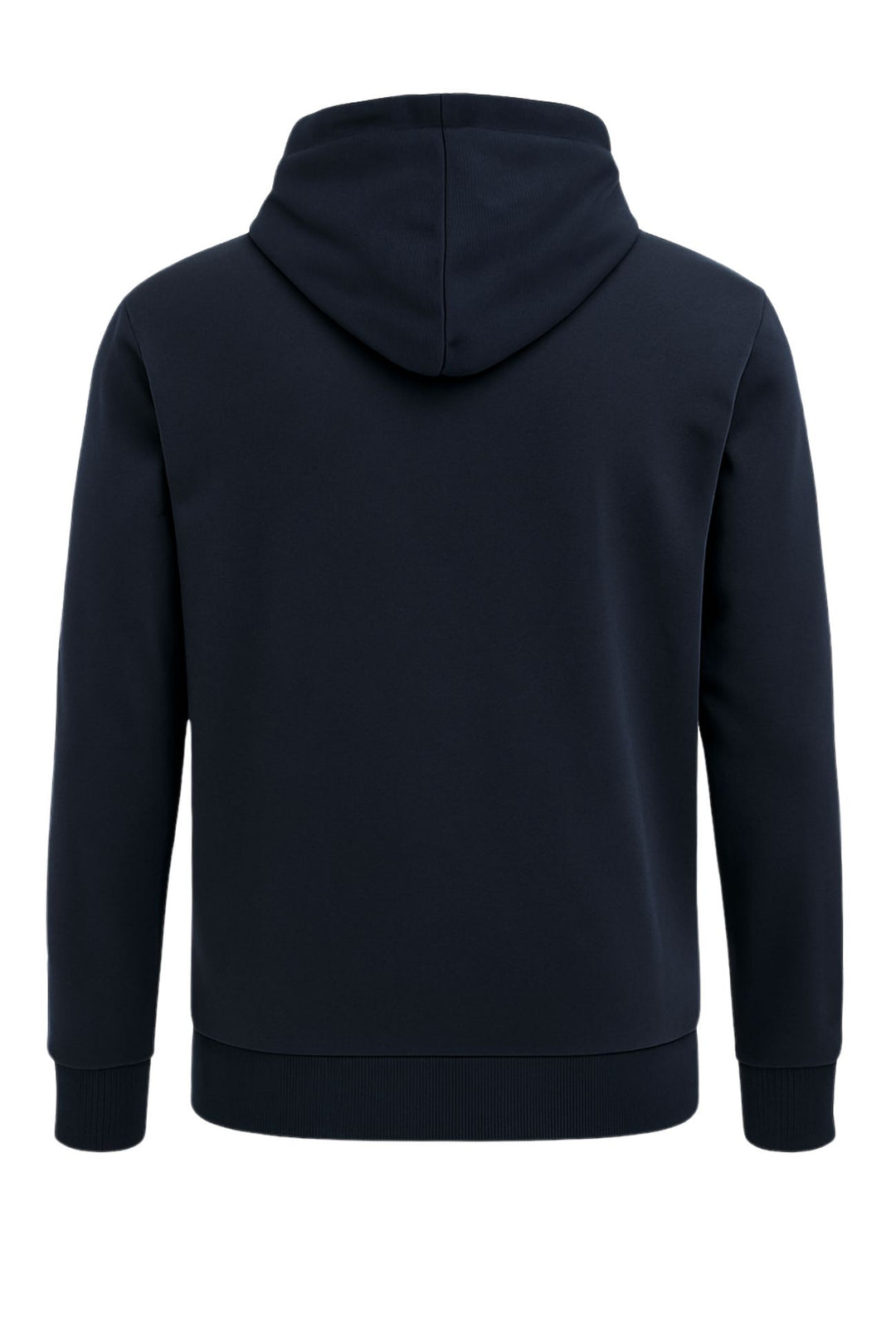 Felpa Uomo RIFLE chiusa con cappuccio cotone leggero - BLU