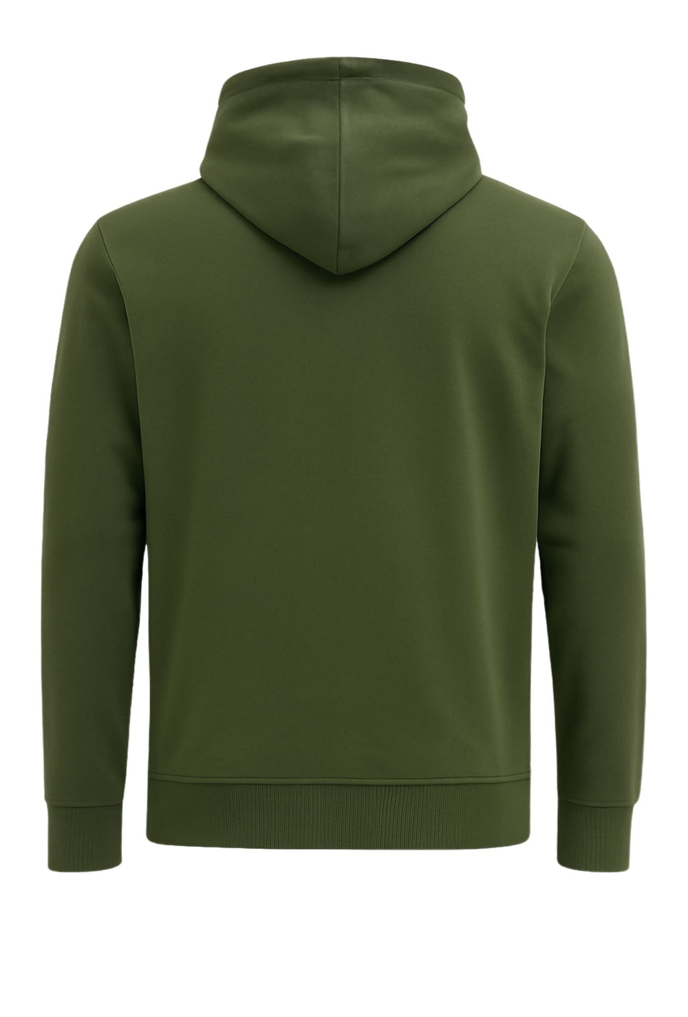 Felpa Uomo RIFLE chiusa con cappuccio cotone leggero - VERDE MILITARE