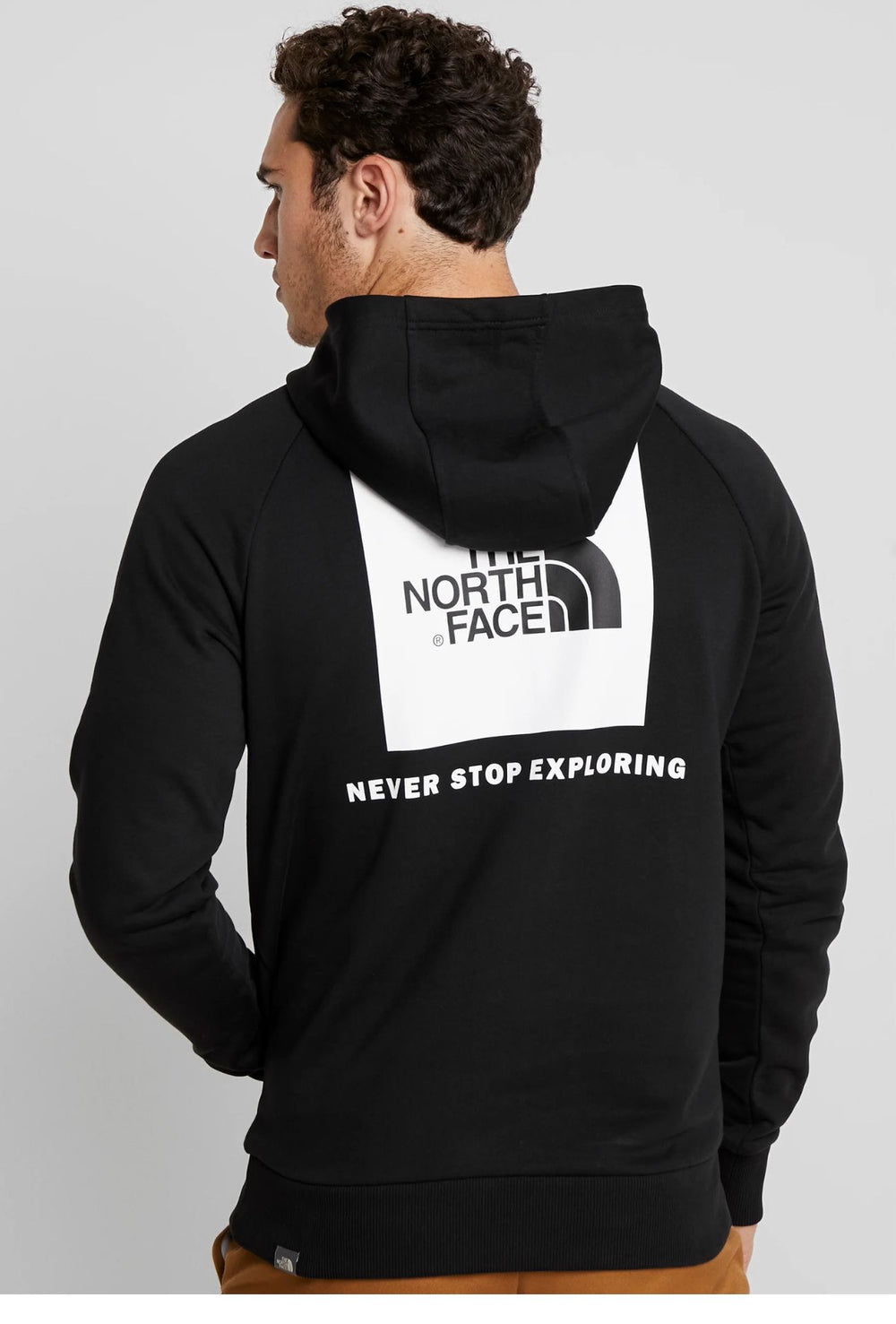 Felpa Uomo The North Face Redbox Raglan con cappuccio - NERO