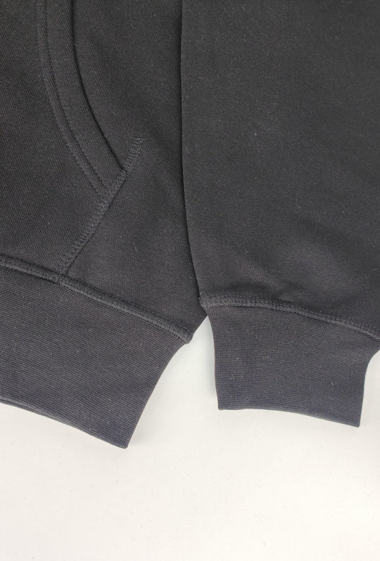 Felpa Uomo Full Zip con cappuccio TOMMY HILFIGER cotone felpato leggero- NERO