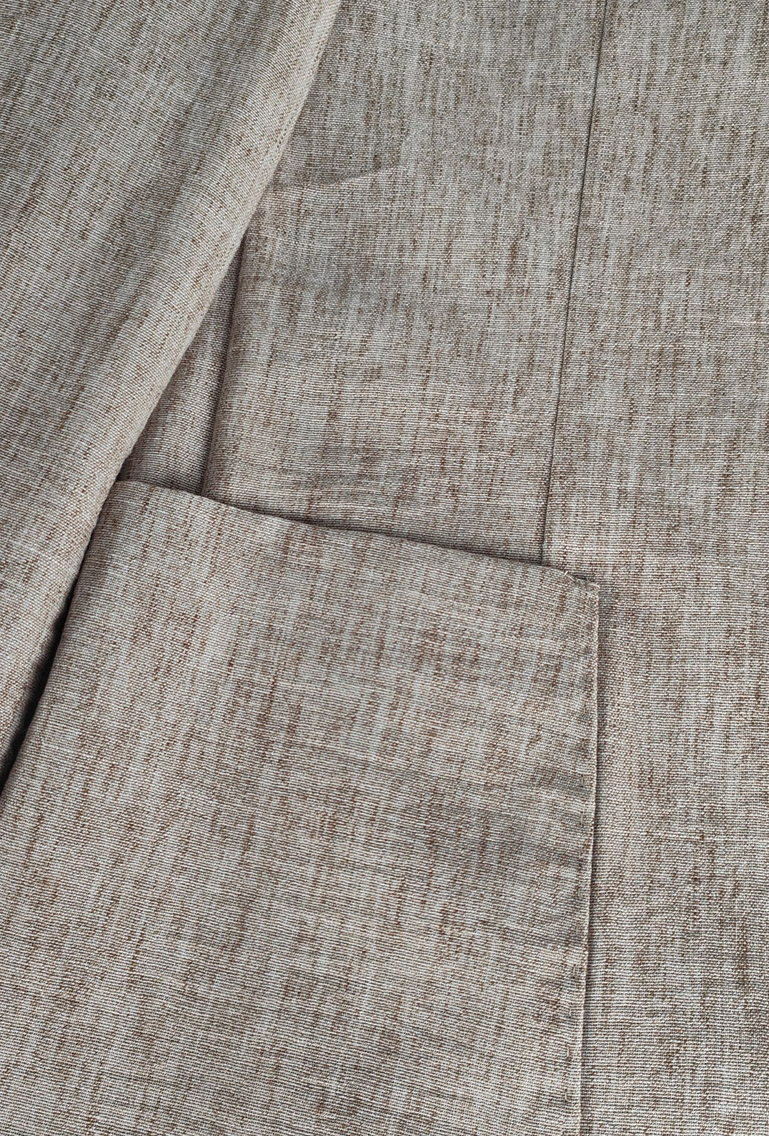 Giacca Uomo PORTOCERVO in Cotone e Lino Drop 7- BEIGE MELANGE