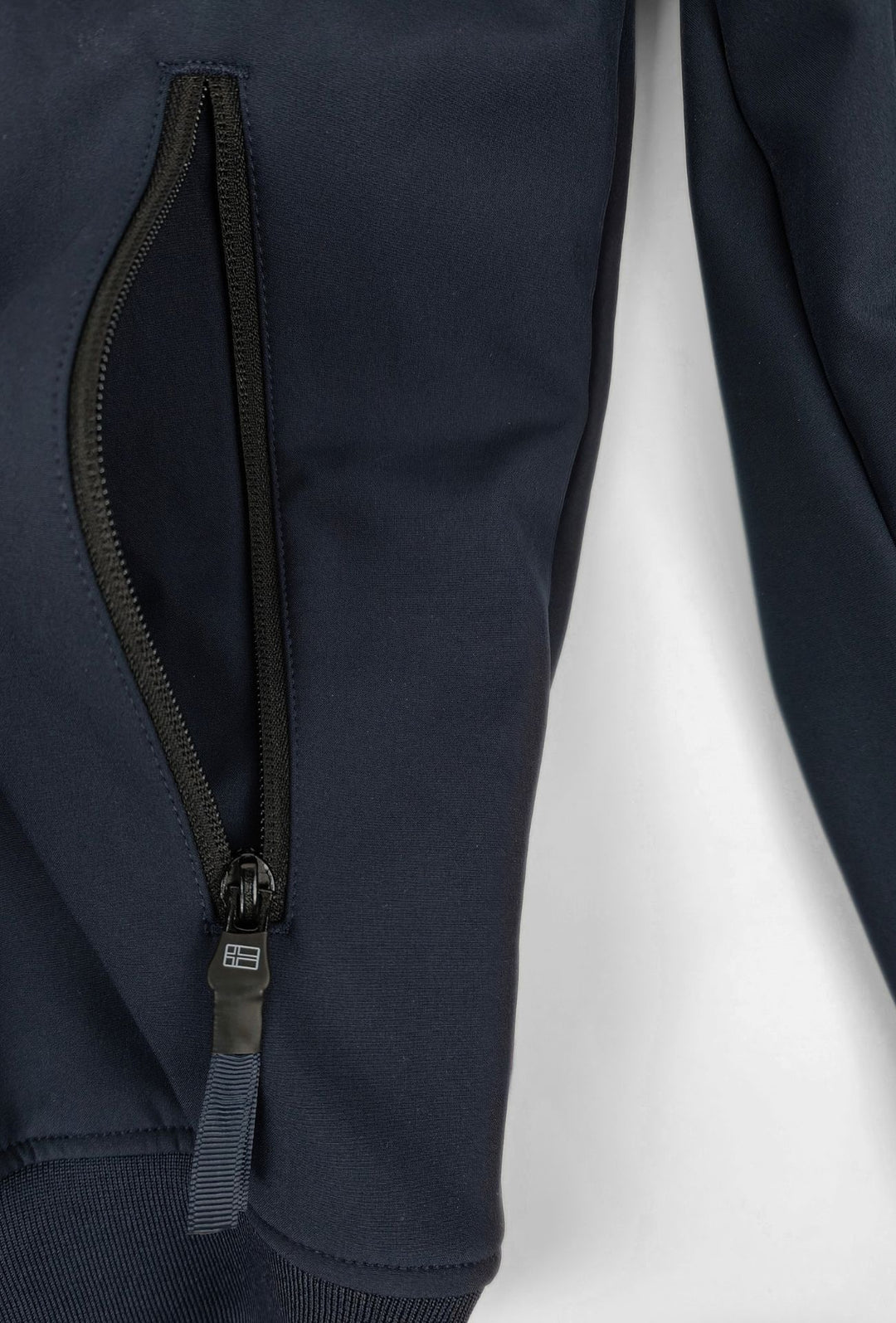 Giubbino Uomo Slim Norway Waterproof con Interno in Pile senza cappuccio  - BLU NAVY