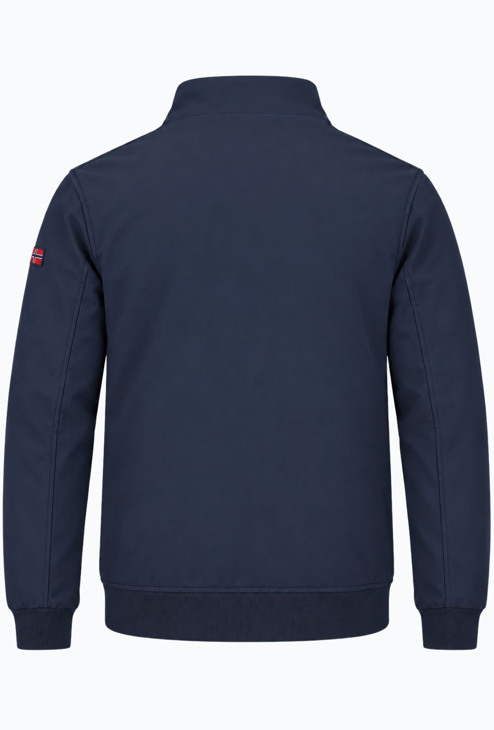 Giubbino Uomo Slim Norway Waterproof con Interno in Pile senza cappuccio  - BLU NAVY