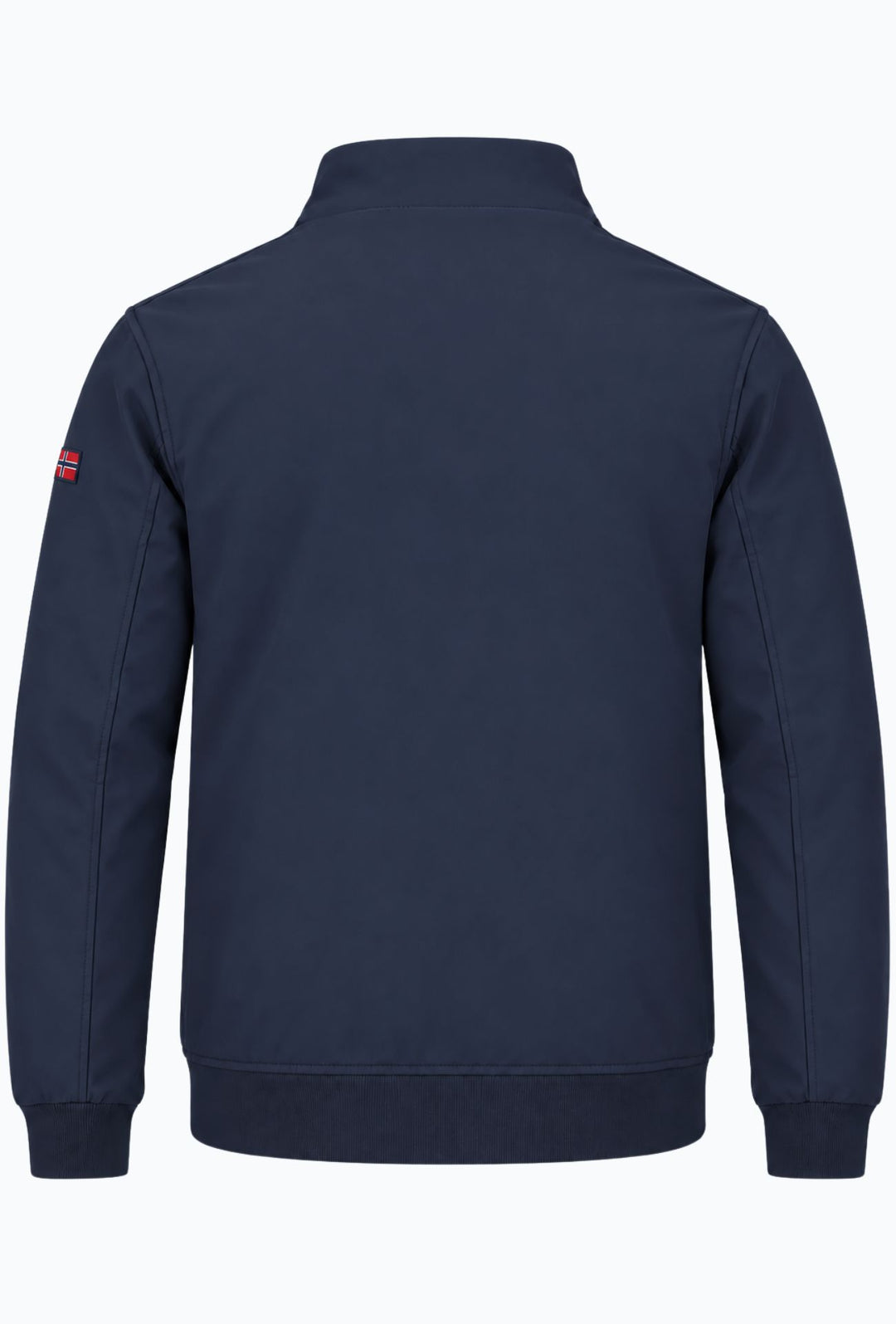 Giubbino Uomo Slim Norway Waterproof con Interno in Pile senza cappuccio  - BLU NAVY