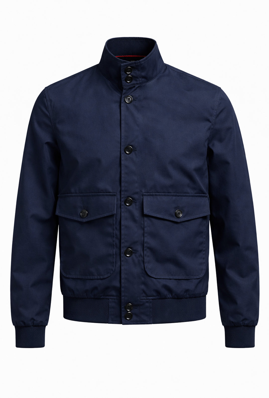 Giubbotto uomo con tasconi bomber leggero dresserd - BLU