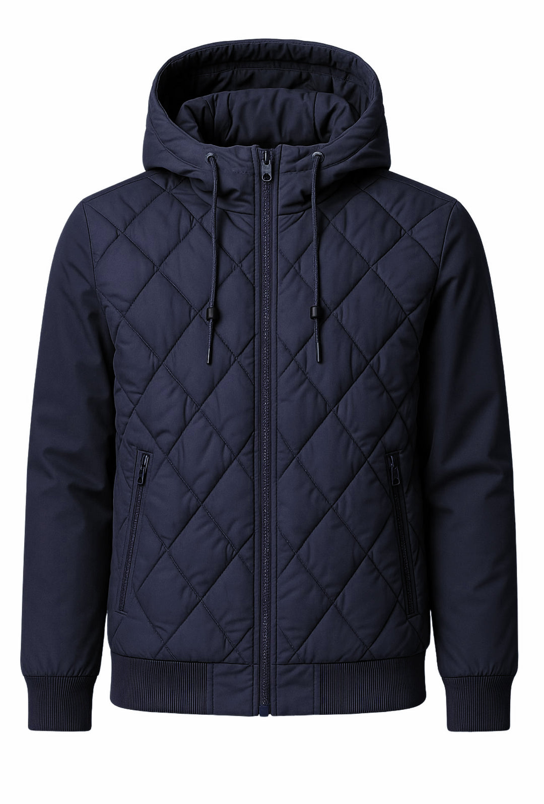 Giubbotto uomo Invernale Dresserd cappuccio smontabile - BLU