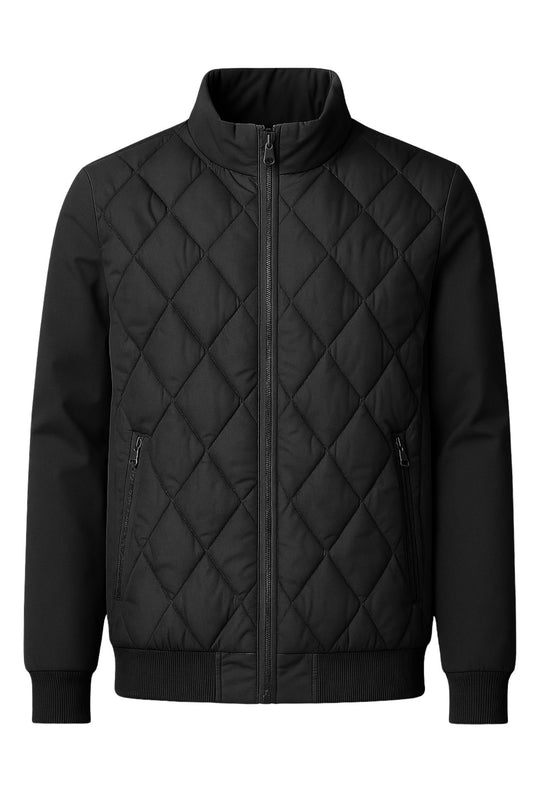 Giubbotto uomo Invernale Dresserd cappuccio smontabile - NERO