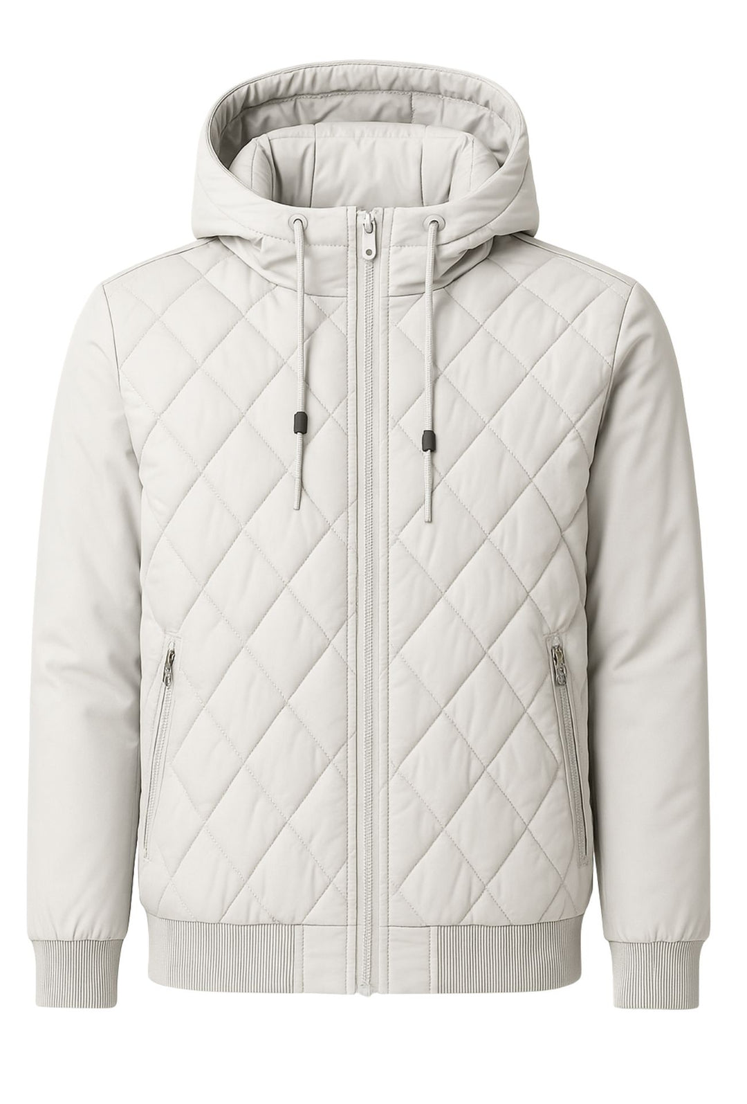 Giubbotto uomo Invernale Dresserd cappuccio smontabile - GHIACCIO