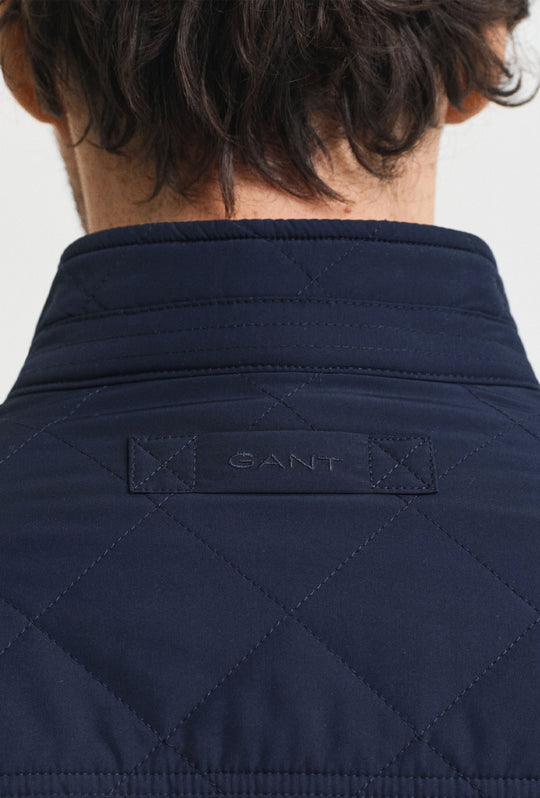 Giubbotto uomo GANT giacca trapuntata slim fit - BLU