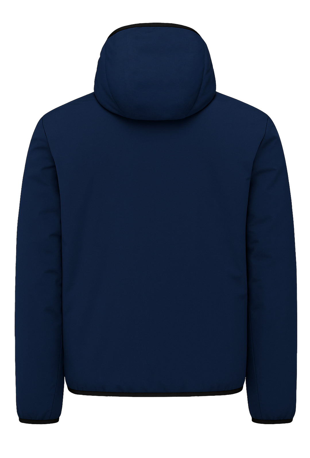 Giubbotto Uomo Double Face Dresserd Piumino e tessuto tecnico - BLU