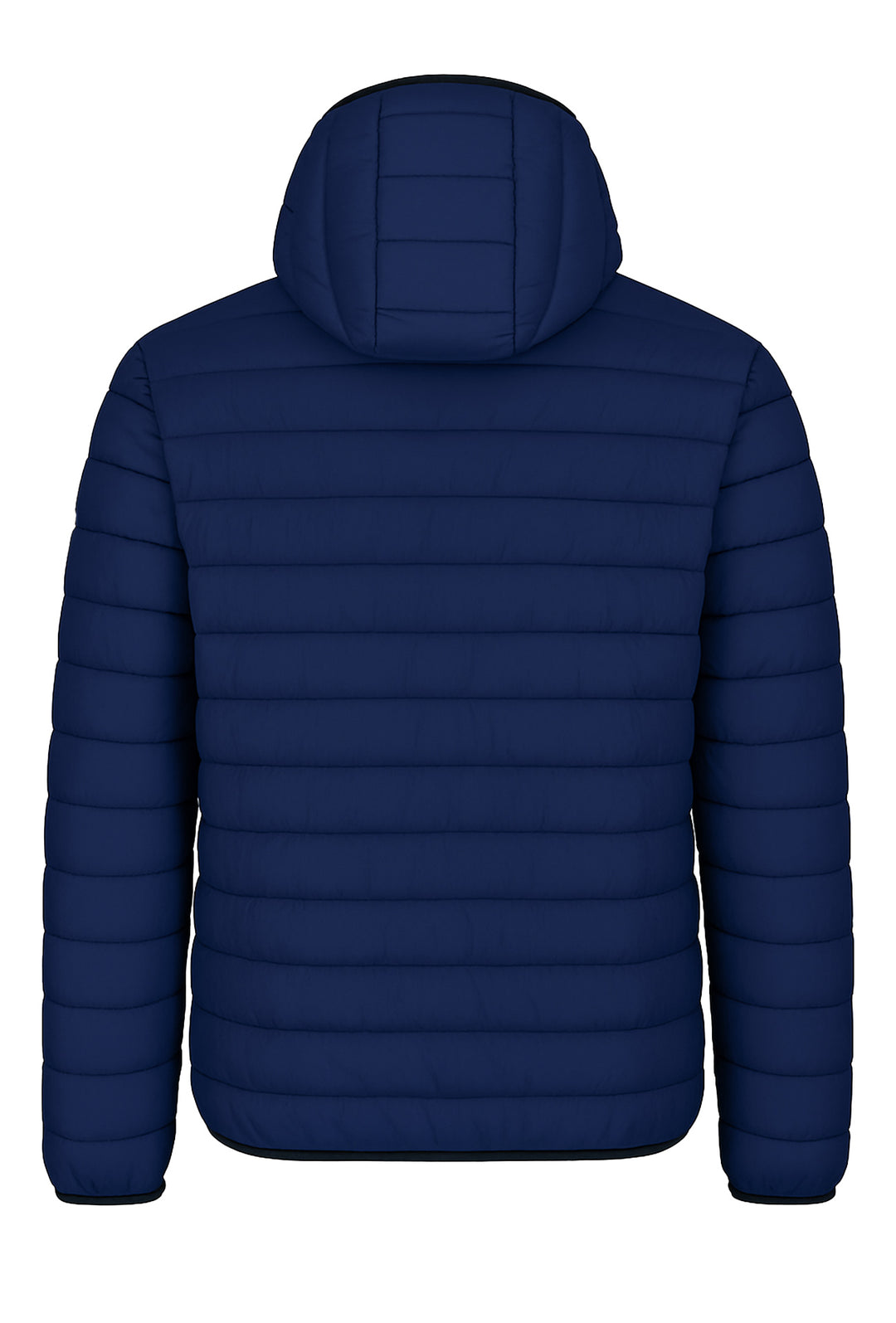 Giubbotto Uomo Double Face Dresserd Piumino e tessuto tecnico - BLU