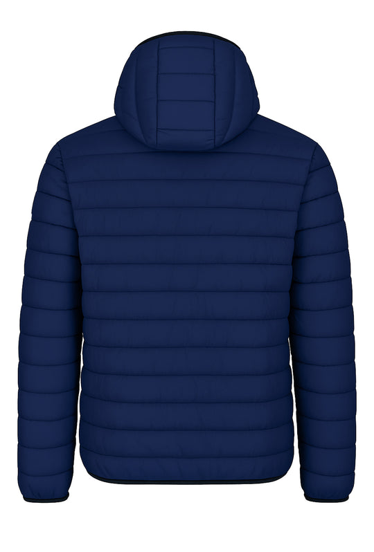 Giubbotto Uomo Double Face Dresserd Piumino e tessuto tecnico - BLU