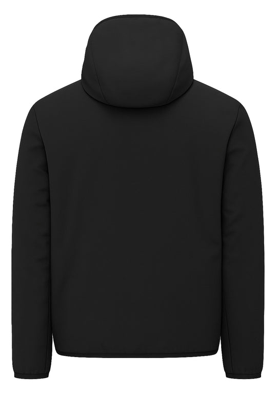 Giubbotto Uomo Double Face Dresserd Piumino e tessuto tecnico - NERO