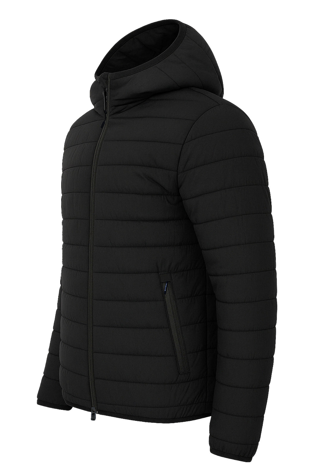 Giubbotto Uomo Double Face Dresserd Piumino e tessuto tecnico - NERO