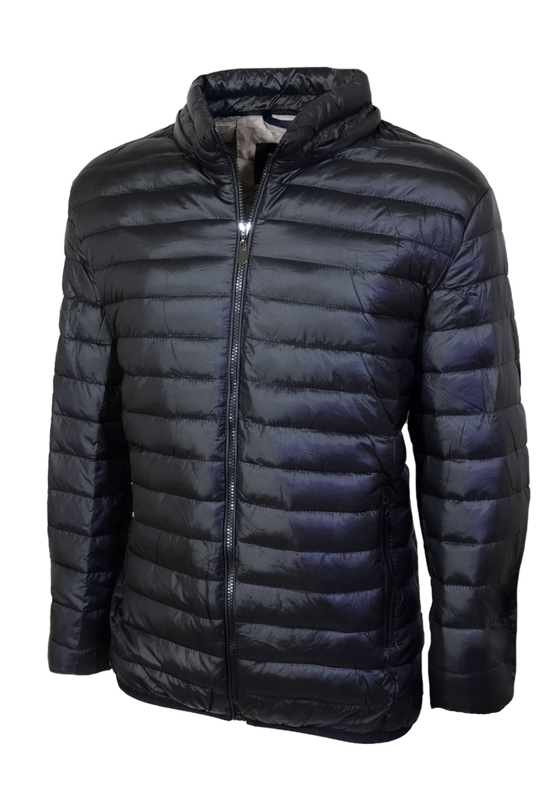Giubbotto Piumino Uomo Dresserd Oversize Giubbotti Taglie Grandi Cappuccio smontabile 3xl alla 7xl - NERO