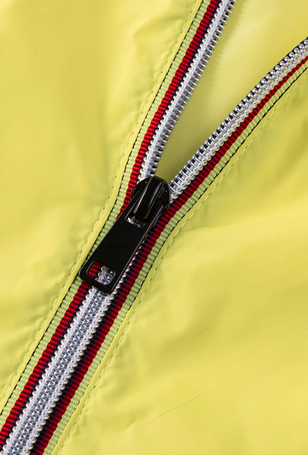 Giubbotto Uomo Leggero Slim Fit con Cappuccio e cerniera colorata Giubbotti Dresserd Moda - GIALLO