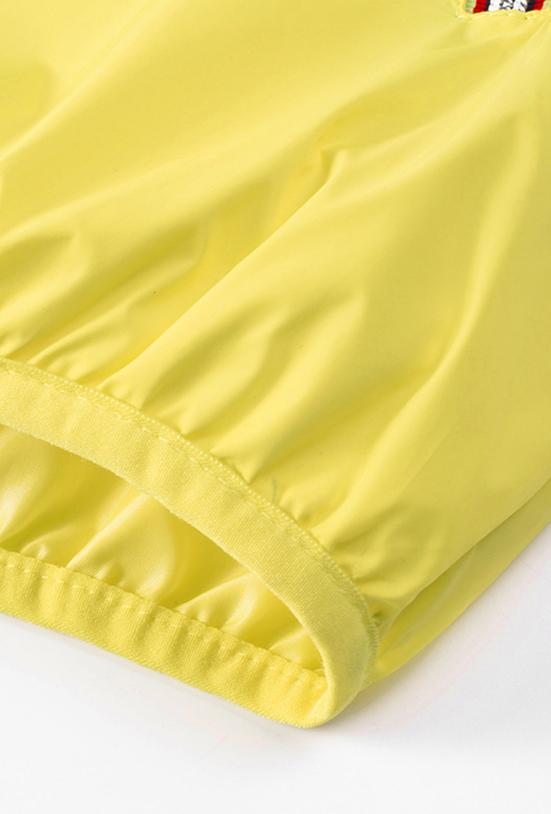 Giubbotto Uomo Leggero Slim Fit con Cappuccio e cerniera colorata Giubbotti Dresserd Moda - GIALLO