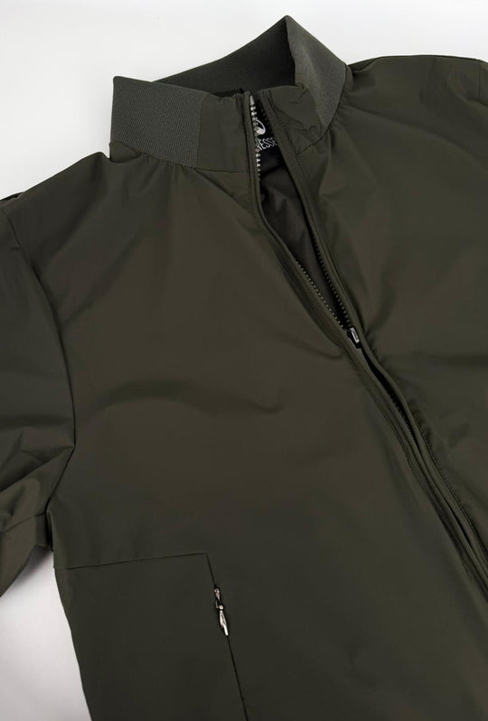 Giubbotto uomo Leggero High Performance Dresserd con balza in cotone - VERDE MILITARE