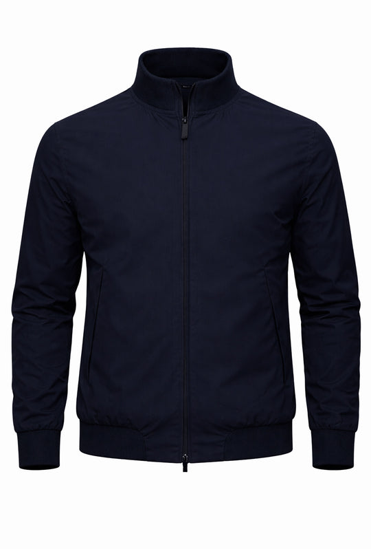 Giubbotto uomo Leggero in High Performance Dresserd con balba in cotone - BLU