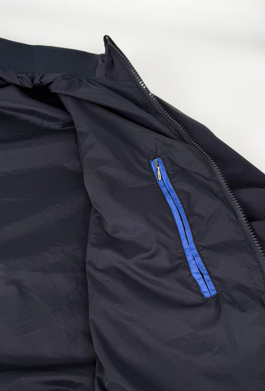 Giubbotto uomo Leggero in High Performance Dresserd con balba in cotone - BLU