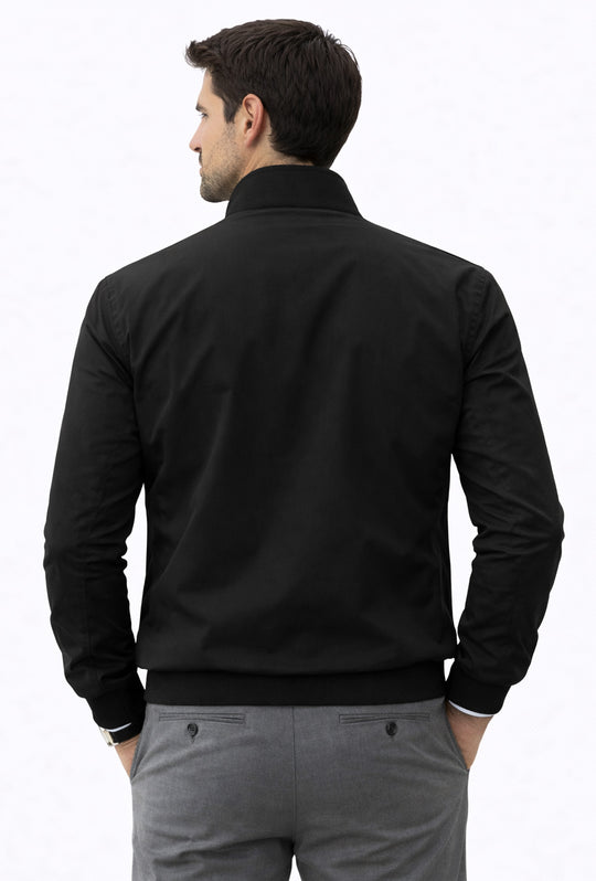 Giubbotto uomo Leggero High Performance Dresserd con balba in cotone - NERO