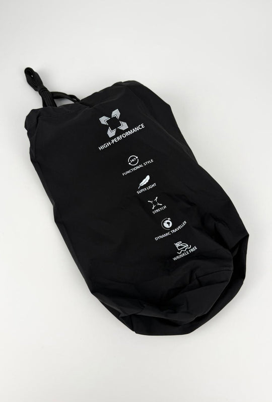 Giubbotto uomo Leggero High Performance Dresserd con balba in cotone - NERO