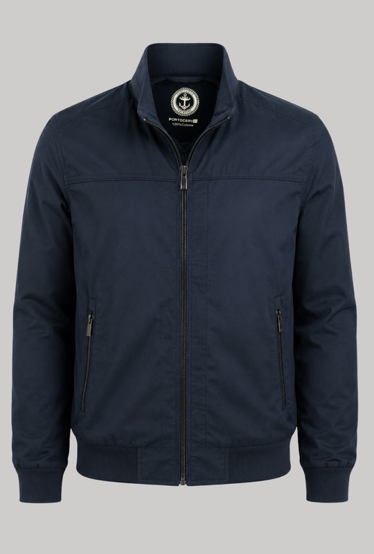 Giubbotto uomo 100% cotone Portocervo- BLU NAVY