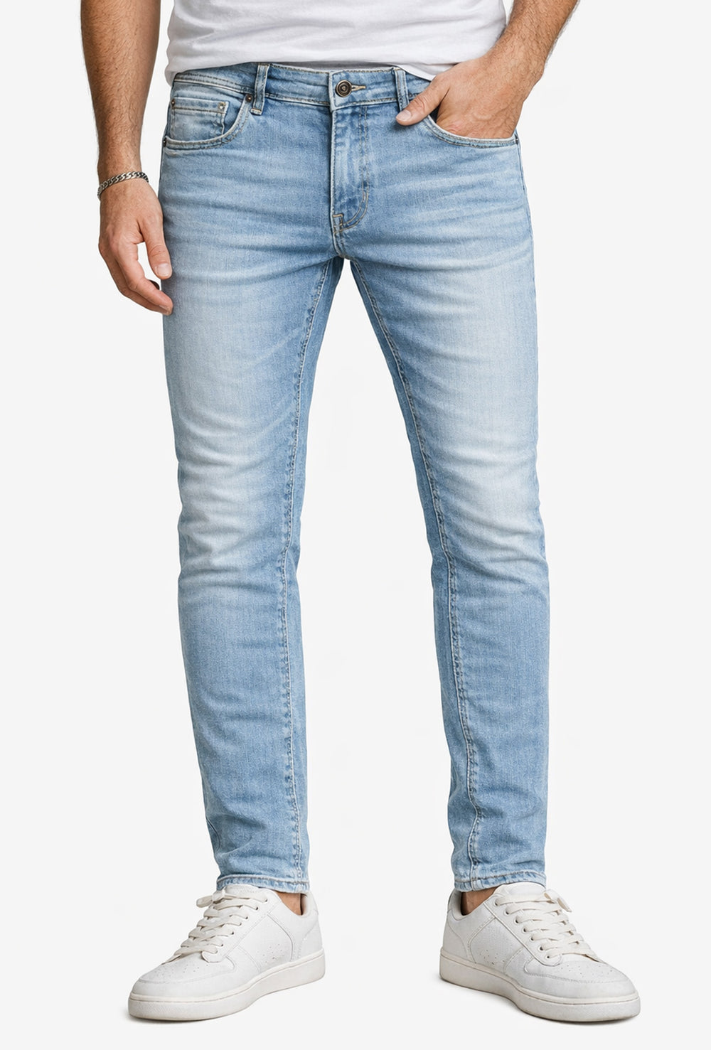 Jeans uomo Rifle Regular colorazione chiara