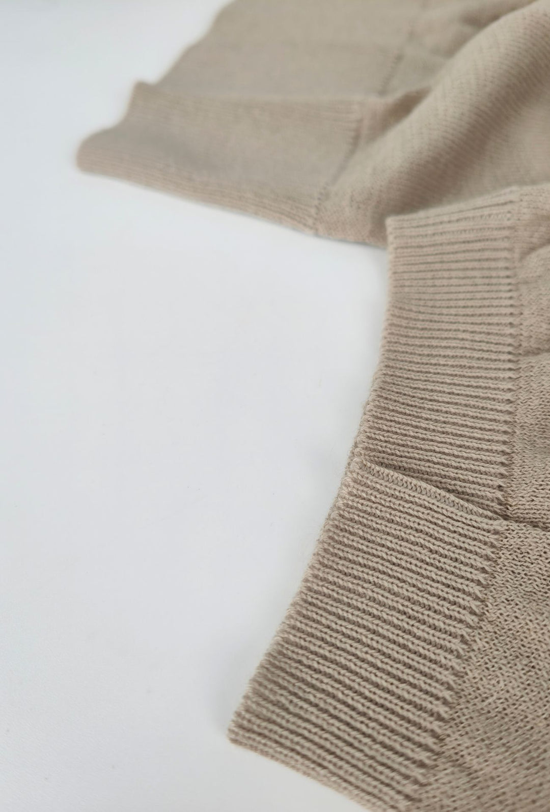 T-shirt uomo in Lino e cotone, maglietta mezza manica in maglia - BEIGE