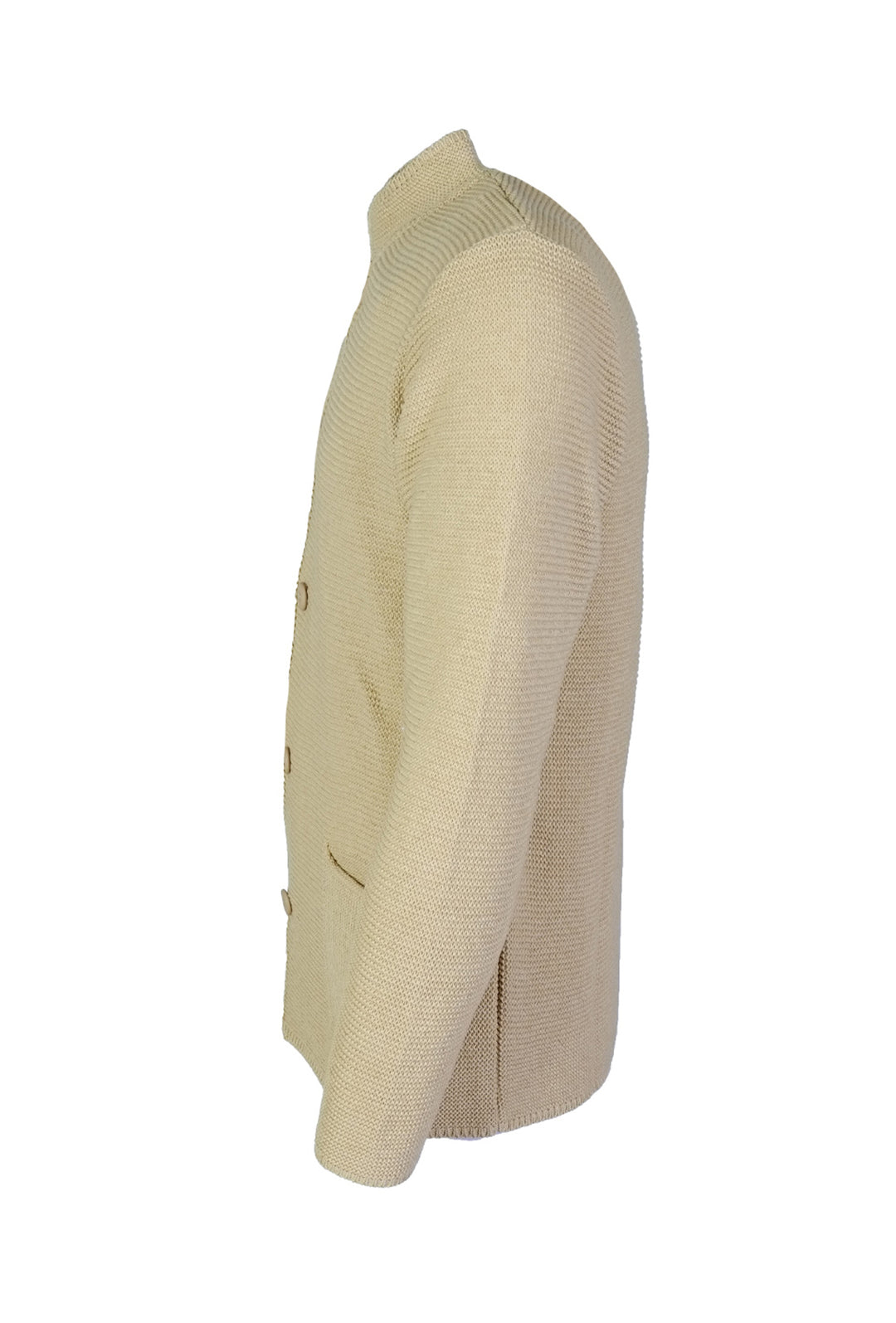 Cardigan Uomo Maglie in cotone con bottoni Giacca in maglia Semi Slim Fit  Dresserd - CAMMELLO