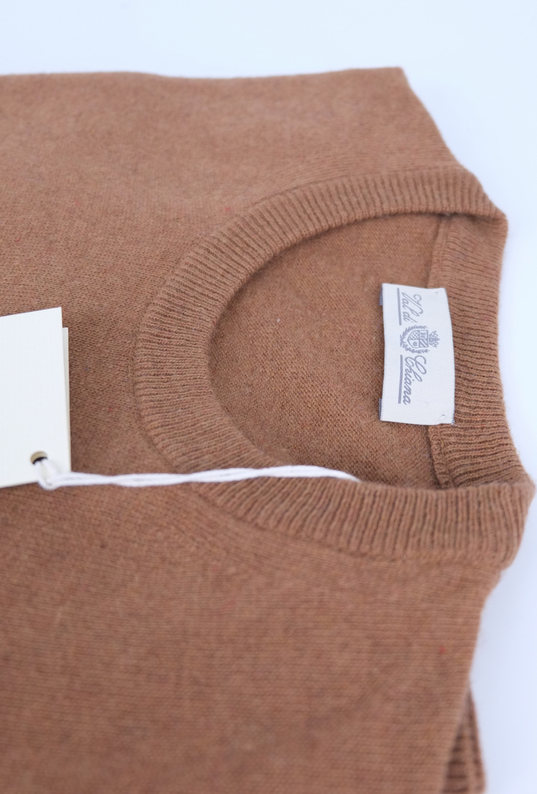 Maglioncino uomo misto Cashmere Lana Made in Italy - CAMMELLO
