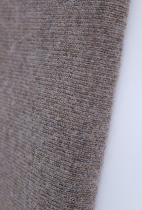 Maglioncino uomo misto Cashmere Lana Made in Italy - MARRONE
