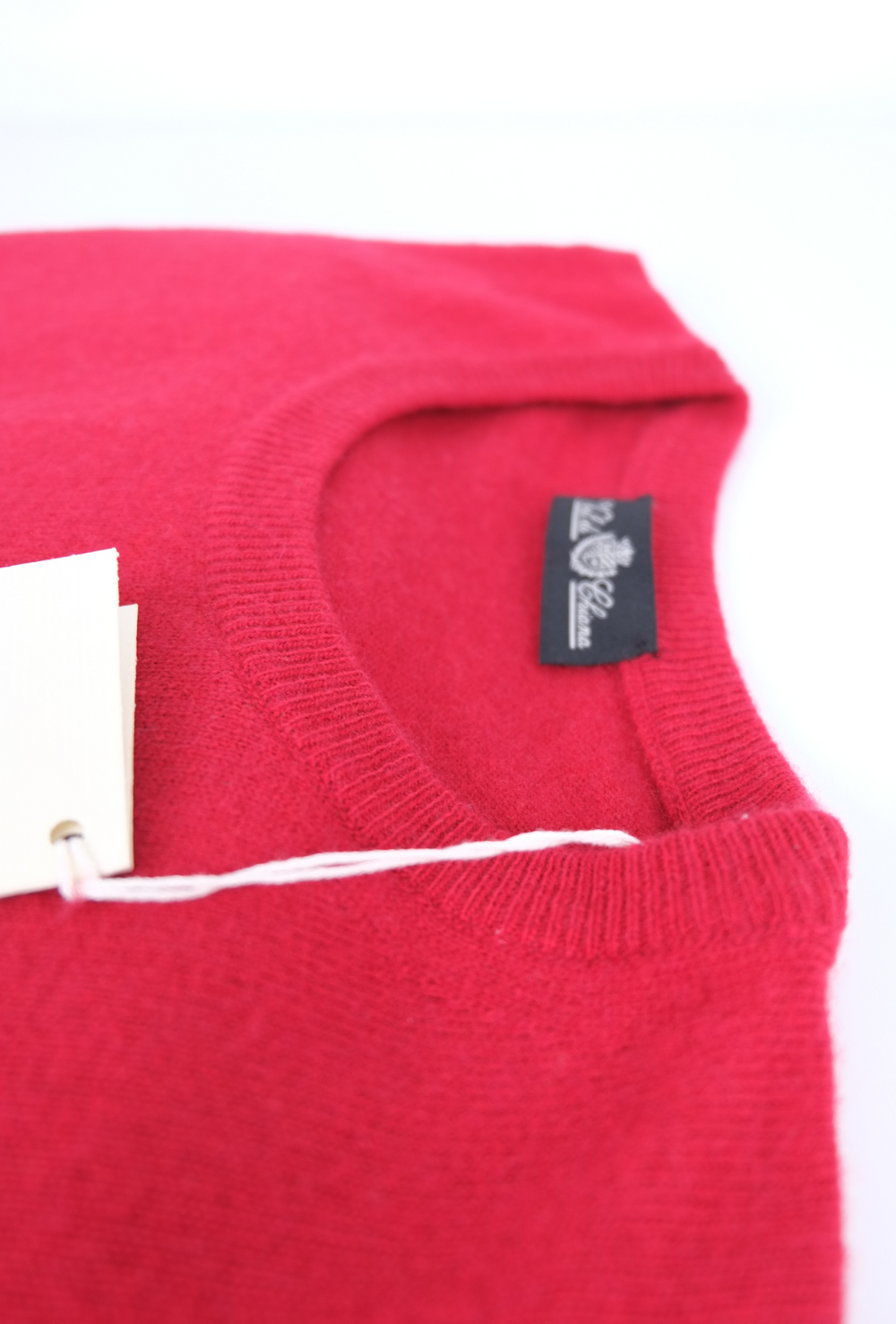 Maglioncino uomo misto Cashmere Lana Made in Italy - ROSSO