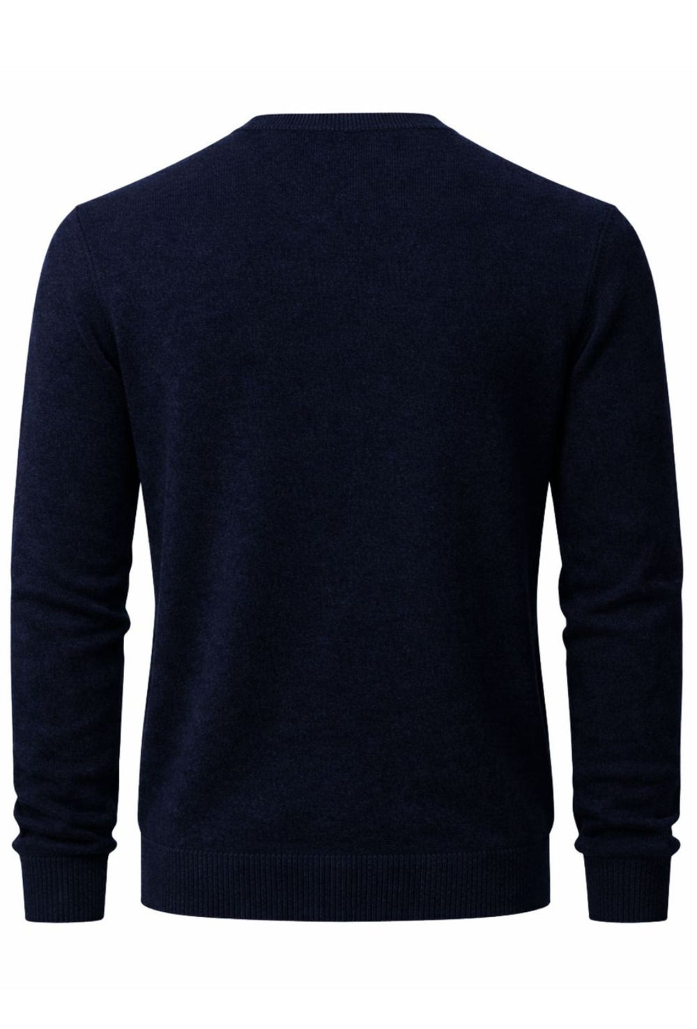 Maglioncino Uomo MCS in 80% Lana girocollo Made in Italy - BLU