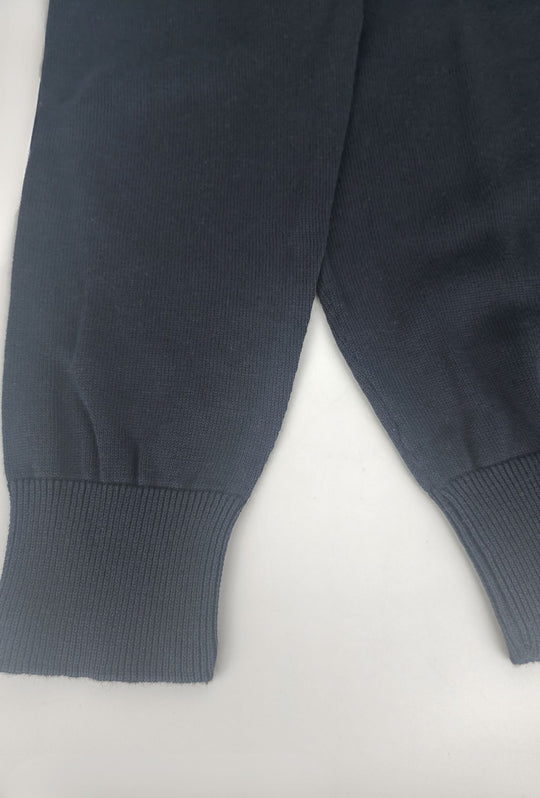 Maglioncino Uomo 100% cotone BEVERLY HILLS POLO CLUB logo ricamato lato cuore- BLU NAVY