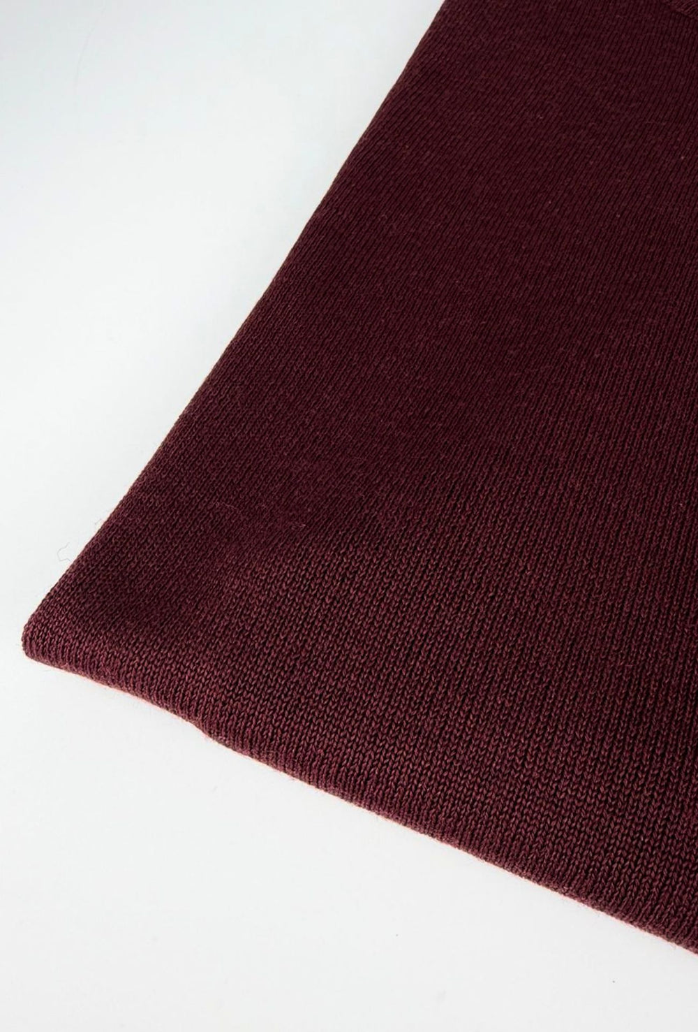 Maglioncino Uomo 100% Lana merinos extrafine Lanerossi girocollo - BORDEAUX