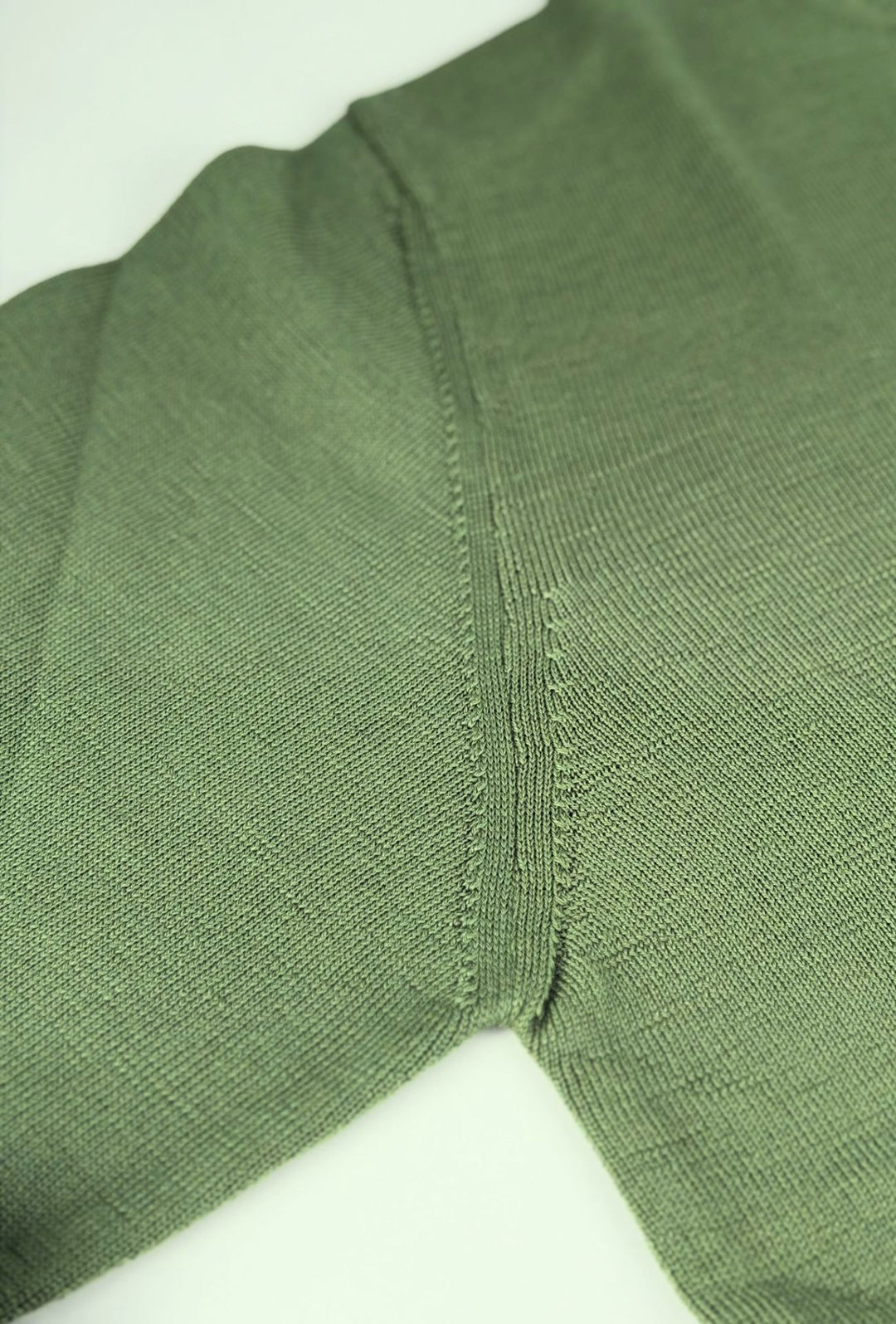 Maglioncino Uomo 100% Lana merinos extrafine Lanerossi girocollo - VERDE
