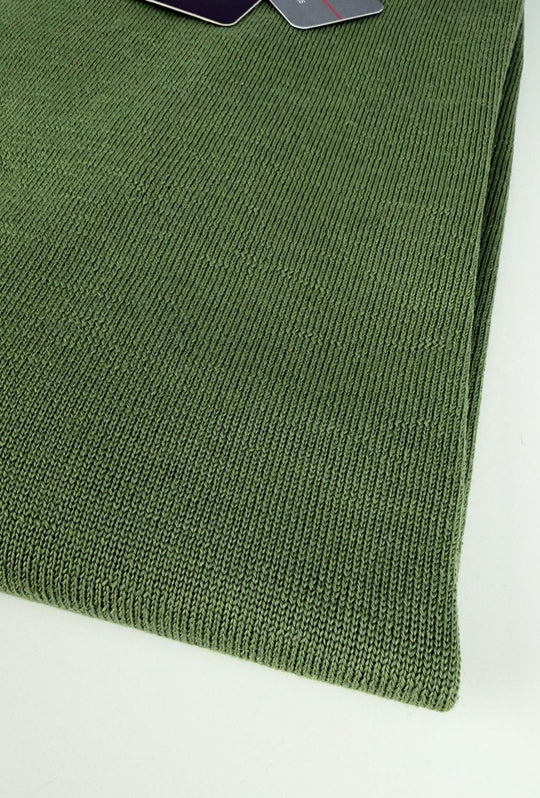 Maglioncino Uomo 100% Lana merinos extrafine Lanerossi girocollo - VERDE